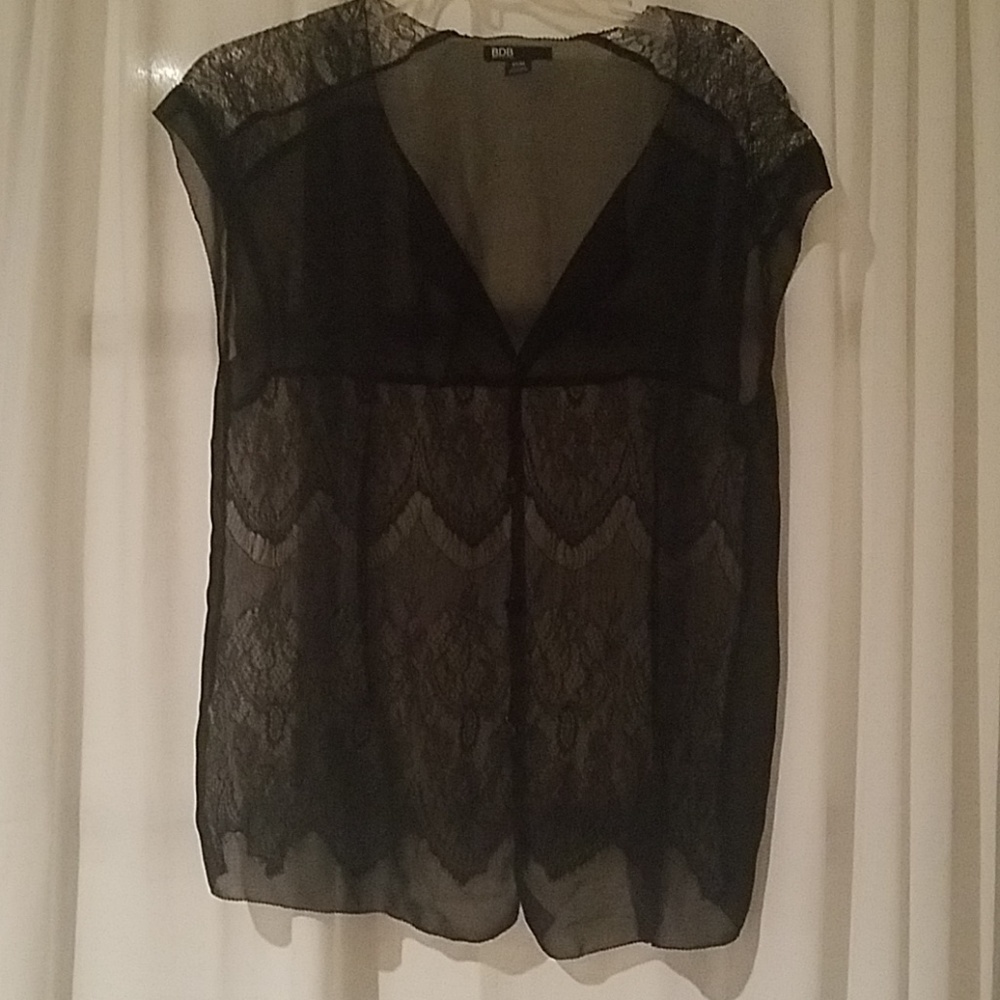 BDB Black lace top